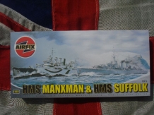 Airfix 04214 H.M.S.Manxman & H.M.S.Suffolk